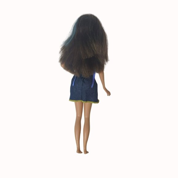 Barbie Life In The Dreamhouse Sisters Camping Doll Skipper Redressed Blue Streak - Picture 2 of 6